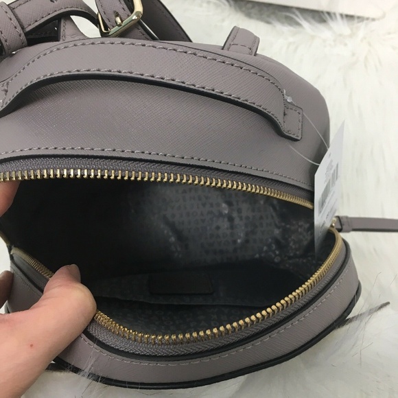 NWT KATE SPADE Owl Tomi Star Bright Backpack Gray main image 7